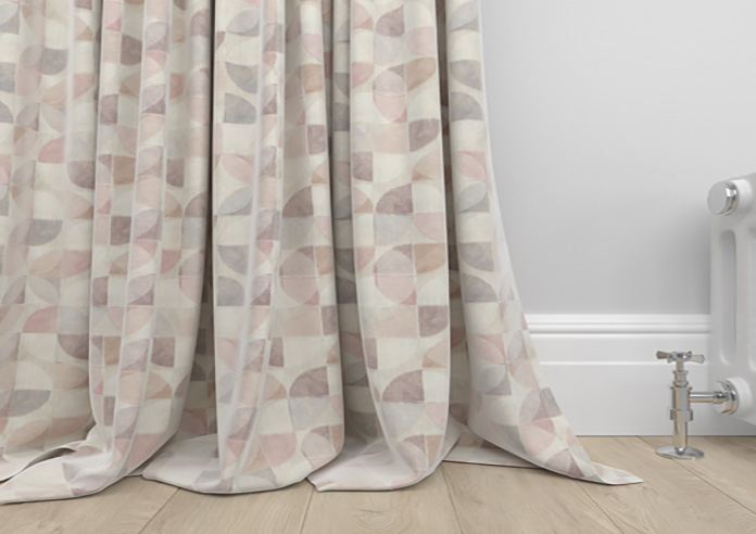 Mosaic Tile, Valentine - Made to Measure Curtains - Image 6